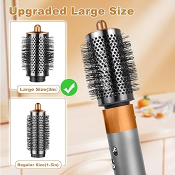 Amazon.co.jp: エアラップ用ダイソン用大型丸型ボリュームブラシHS05