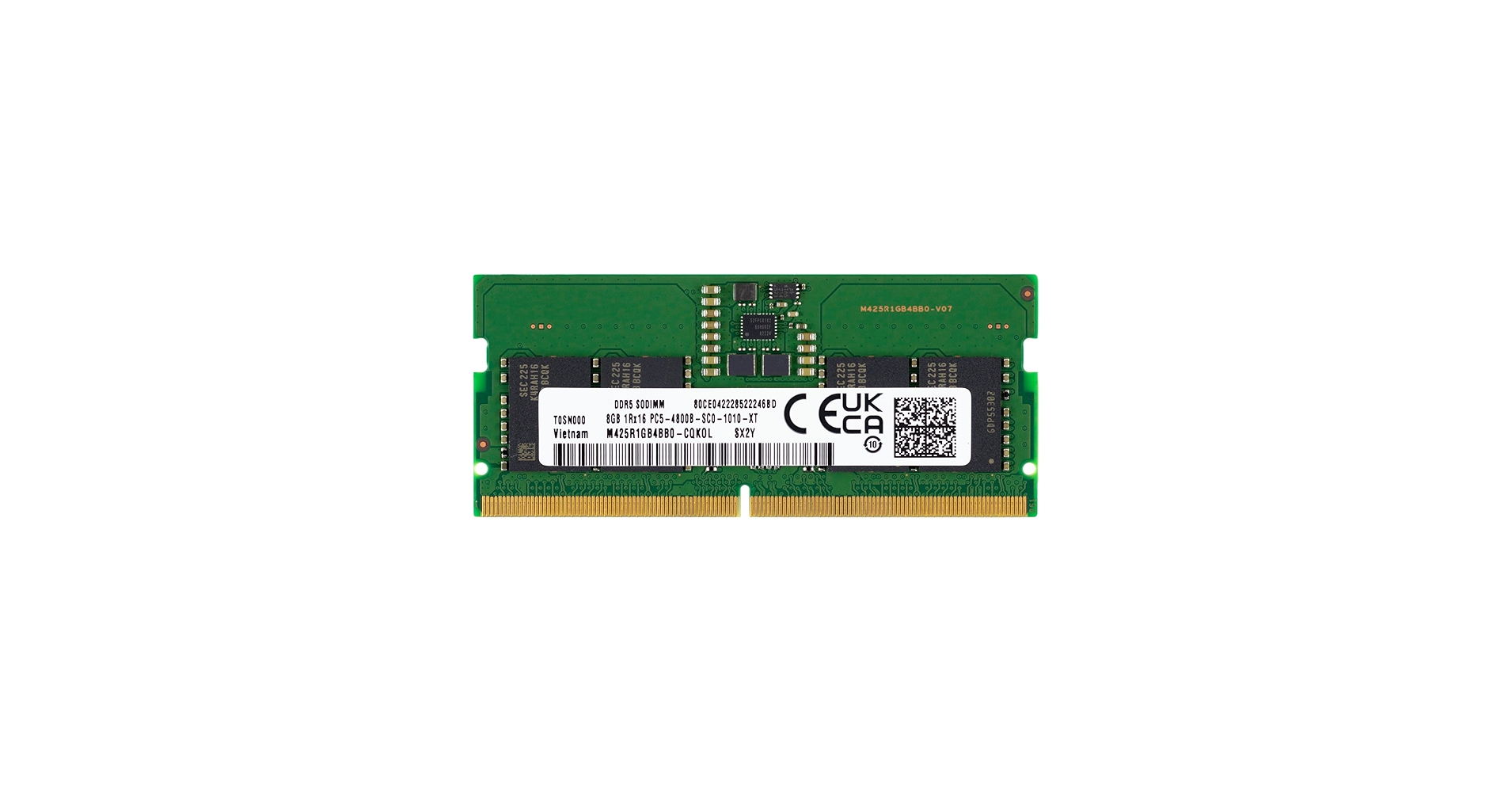 A-Tech 8GB DDR5 4800MHz SODIMM PC5-38400 CL40 1Rx16 1.1V SO-DIMM