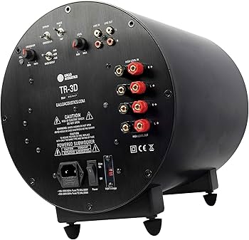Amazon.co.jp: Gallo Acoustics TR-3D 円筒形スチールサブウーファー