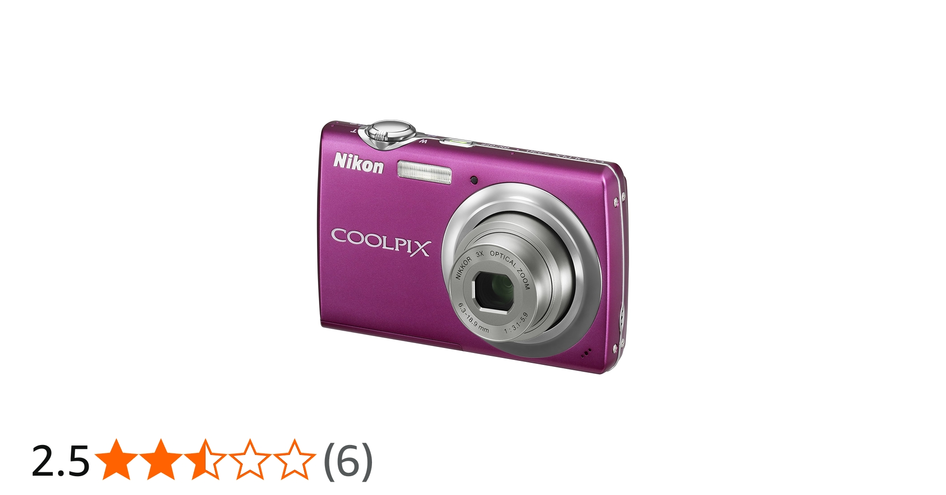 Amazon | Nikon デジタルカメラ COOLPIX (クールピクス) S220 ビビット