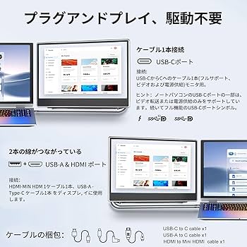 Amazon.co.jp: デュアルディスプレイ ダブルモニター トリプルモバイル