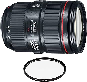 Amazon.com : Canon EF 24-105mm f/4L is II USM Lens with Pro Filter
