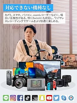 Amazon.co.jp: ワイヤレスマイク, SYNCO G3 双方向通信 音量調節