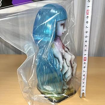 Amazon.co.jp: かっこわらい雑貨店 エリザベス クリア 妖怪 ソフビ