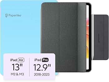 Amazon.com: Paperlike® Folio Case for iPad Air 13” (M3 2025 / M2