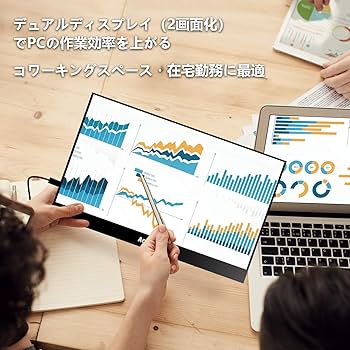 Amazon.co.jp: Acouto モバイルモニター 2K 17.3インチ 狭額縁 高輝度