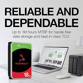 Amazon | Seagate IronWolf(シーゲイト) IronWolf 4TB NAS 内蔵ハード