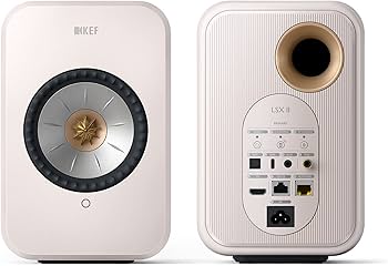 Amazon.com: KEF LSX II Wireless HiFi Speaker System (Mineral White