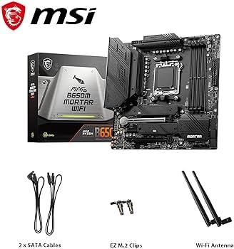 MAG B650M MORTAR WIFI : Amazon.co.uk: Computers & Accessories