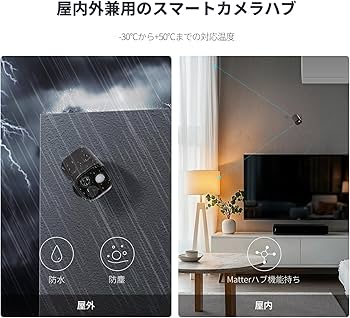 Amazon.co.jp: Aqara 防犯カメラ G5 Pro Wi-Fi 屋外屋内兼用 4MP