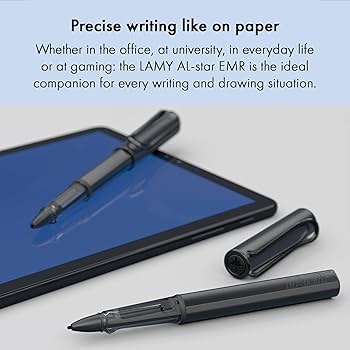 Amazon.com: Lamy AL-star EMR black (POM tip) - Stylus Pen for many