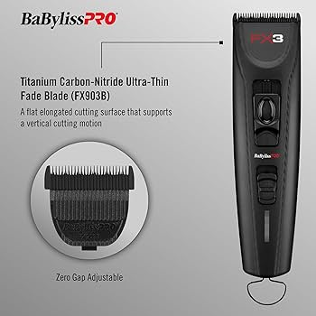 Amazon.com: BaBylissPRO Barberology Hair Clipper For Men FXX3CB