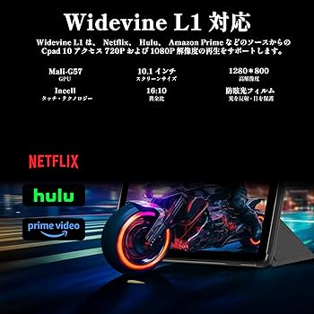 Amazon.co.jp: 新登場·Android 15 タブレット 10インチ Wi-Fiモデル