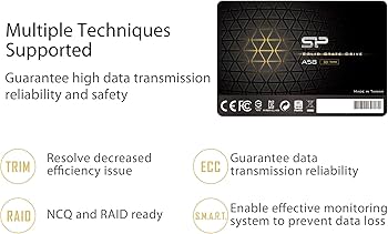 Silicon Power 1TB SSD 3D NAND A58 Performance Boost SATA III 2.5
