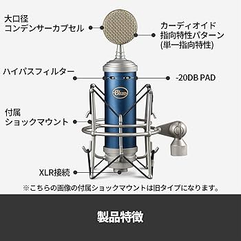 Amazon.co.jp: BlueMicrophones Bluebird SL Premium Condenser