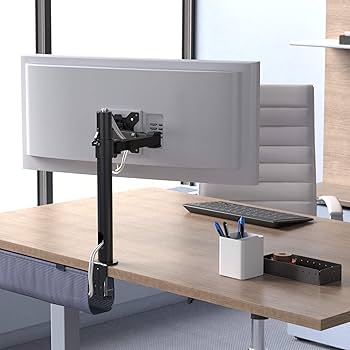 Amazon.co.jp: Amazonベーシック モニターアーム 1画面 シングル 13~30