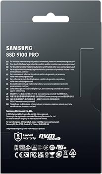 Amazon | Samsung SSD 9100 PRO 4TB、PCIe 5.0x4 M.2 2280、Seq