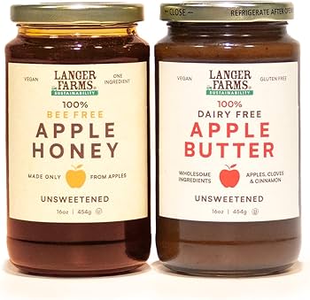 Amazon.com : Langer Farms Unsweetened Apple Butter, Packaging May