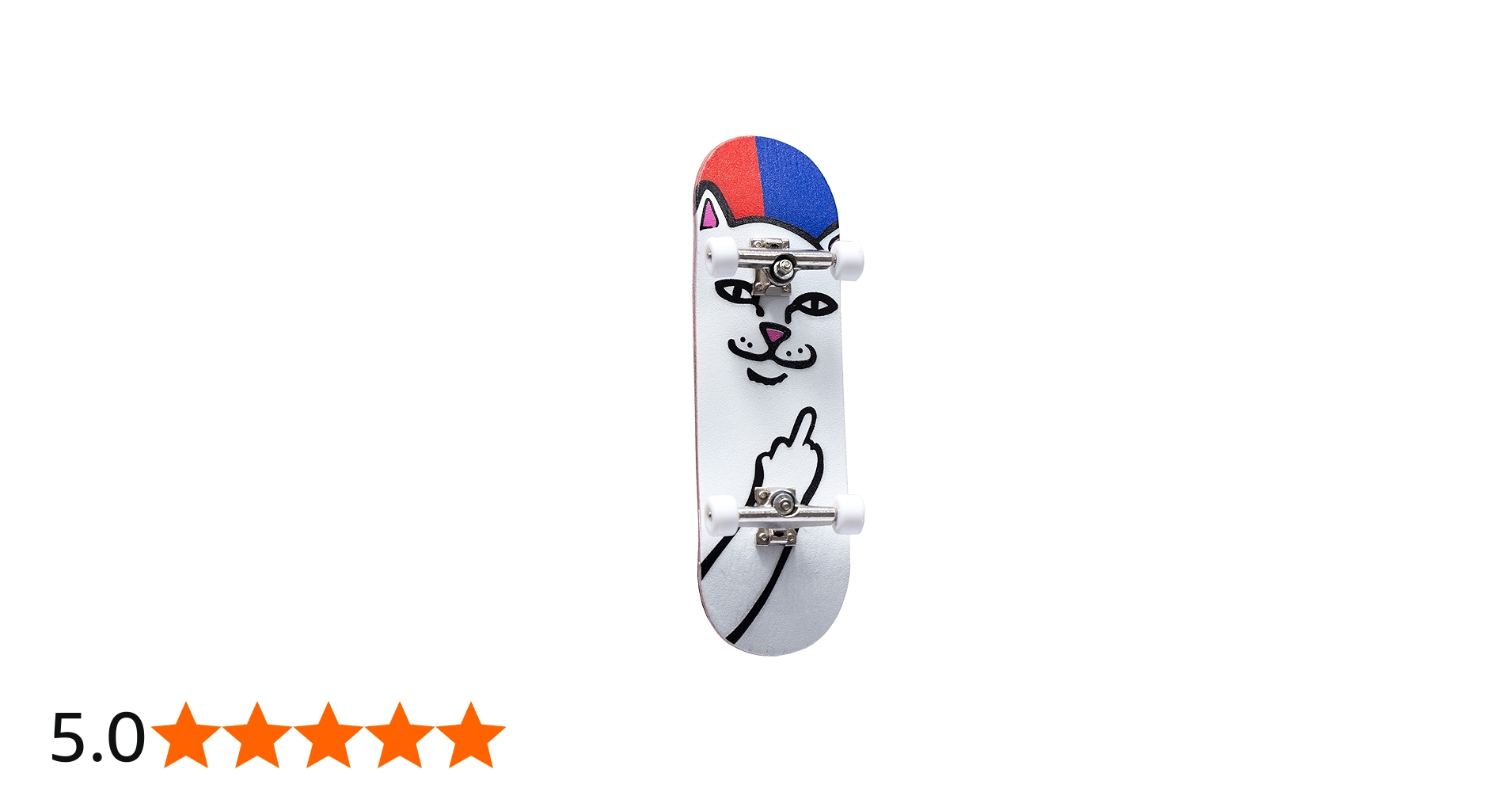 Amazon.co.jp: RIPNDIP Lord Nermal ミニスケートボード レッド/ブルー