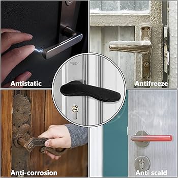 4PCS Door Handle Covers - Anti-Scald Door Handle Protector Door