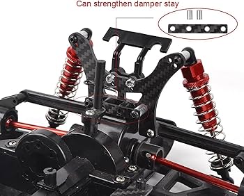 Amazon | カーボンダンパーステー タミヤDF-02用カーボンファイバー