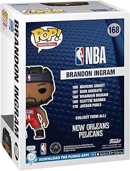 Funko Pop NBA: Pelicans- Brandon Ingram : Amazon.com.mx: Juguetes