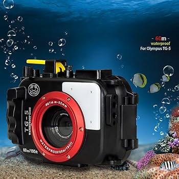 Amazon | Seafrogs WPC-TG5 防水ハウジングケース 水中ダイビング 195