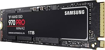 Samsung 970 PRO 1 TB PCIe NVMe M.2 (2280) Internal Solid State