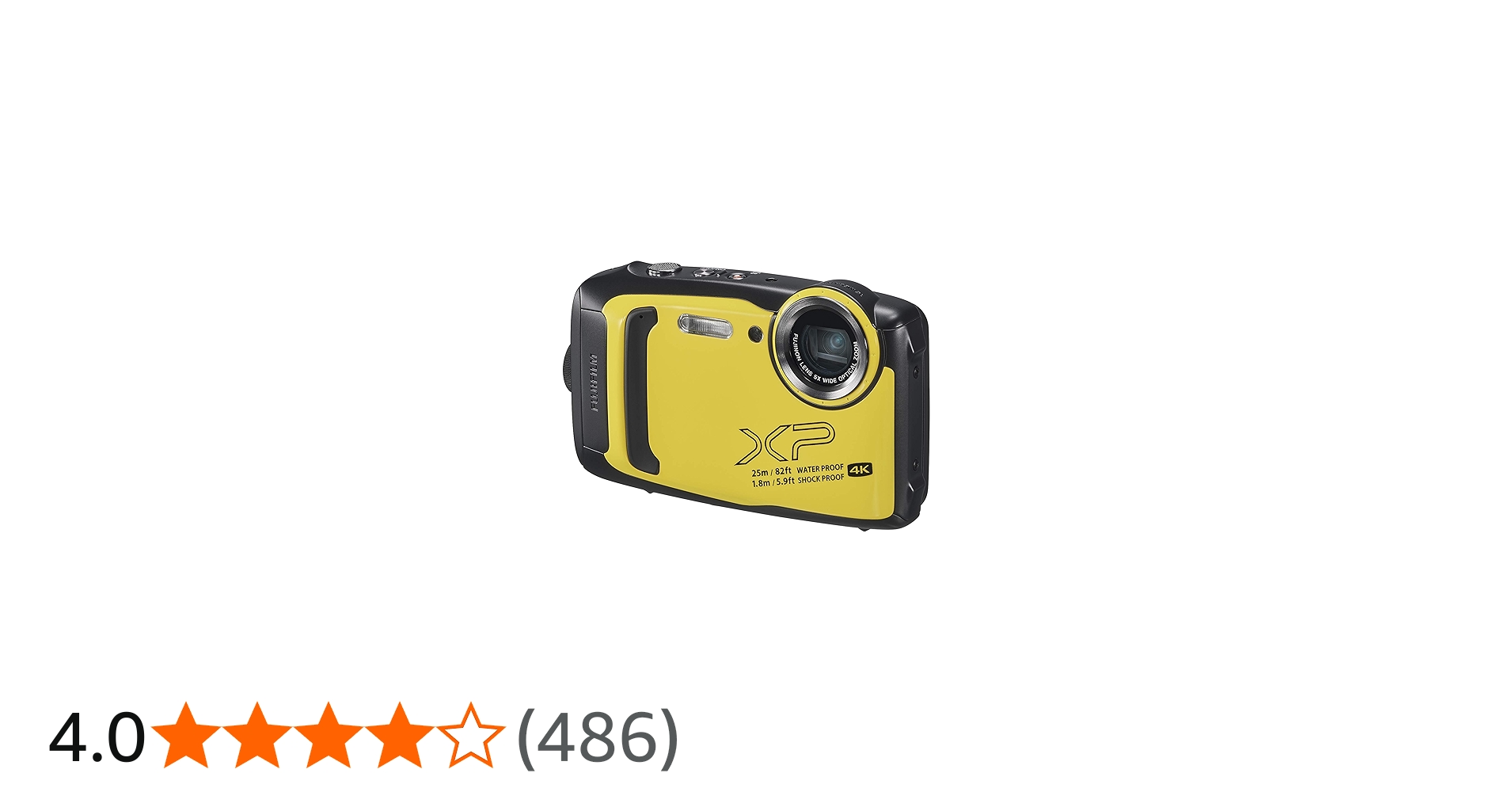 Amazon | 富士フイルム(FUJIFILM) 防水カメラ XP140 イエロー FX