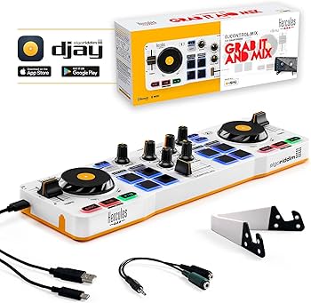 Amazon.com: Hercules DJControl Mix - Bluetooth Wireless DJ