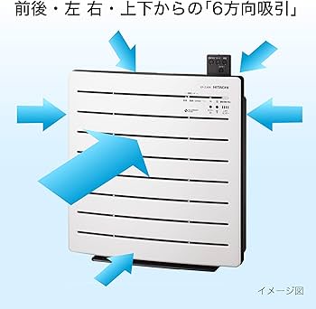 Amazon | 日立 空気清浄機 クリエア ~15畳 床置き・卓上兼用タイプ PM2