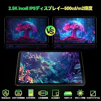 Amazon.co.jp: 【初登場 Android 15 タブレット 8インチ】Headwolf