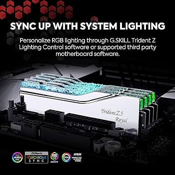 G.SKILL Trident Z5 Royal Series DDR5 RAM (Intel XMP 3.0) 32GB