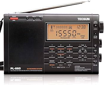 Amazon.co.jp: TECSUN PL-660 (黒) FM/LW/MW/SW/AIR エアバンド BCL