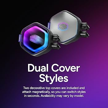 Amazon.com: Cooler Master Atmos II 360 VRM AIO CPU Liquid Cooler