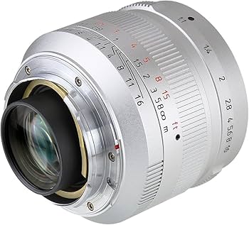 Amazon.co.jp: 七工匠 7artisans 50mm F1.1 シルバー [ライカMマウント