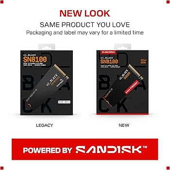 Amazon.com: WD_Black SN8100 1TB NVMe SSD - PCIe 5.0x4, M.2 2280