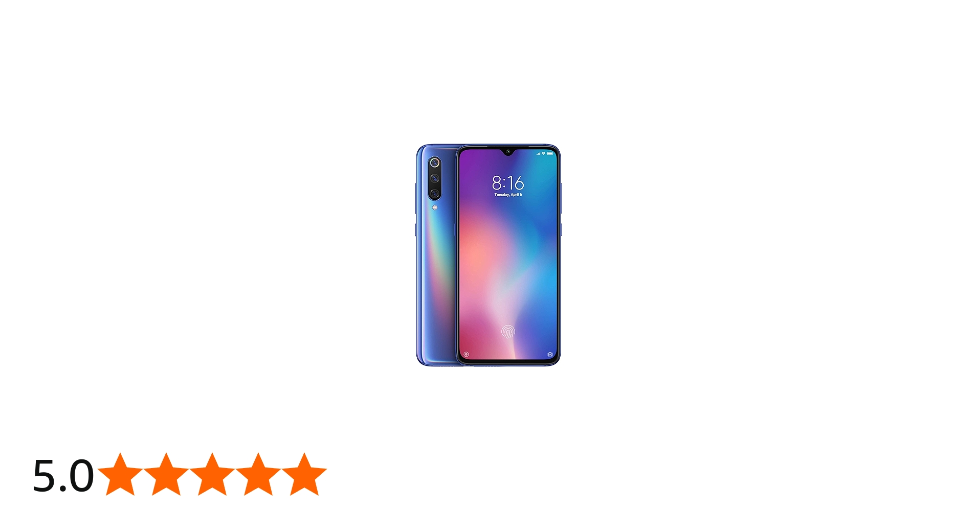 Xiaomi Mi 9 Dual Sim - 64 GB, 6 GB Ram, 4G LTE, Blue