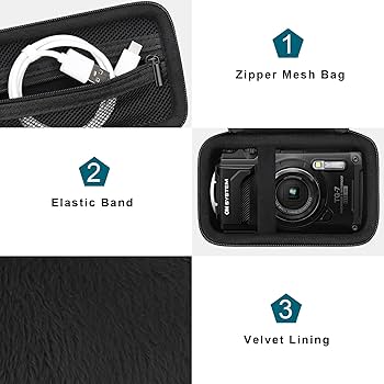 Amazon.co.jp: Canboc キャリングケース OM System Tough TG-7/ OM