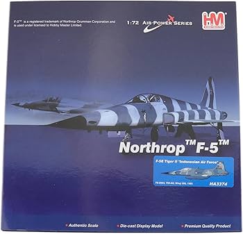 Amazon.co.jp: HOBBY MASTER 1/72 F-5E タイガー2 インドネシア空軍 第