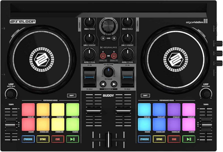 Amazon | Reloop リループ Buddy DJコントローラー Compact 2-Deck