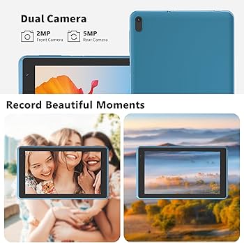 Amazon.com : Tablet Android 15 Tablets with Case 7 inch, 8GB RAM