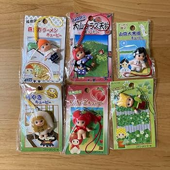 Amazon.co.jp: ご当地キューピー キーホルダー 売り 6点セット : おもちゃ