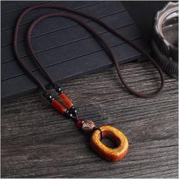 Amazon.co.jp: ネックレス オリジナル天然ラクダの骨のペンダント