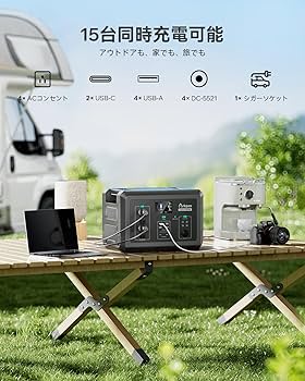 Amazon.co.jp: Arkpax ポータブル電源 1024Wh 大容量 リン酸鉄リチウム