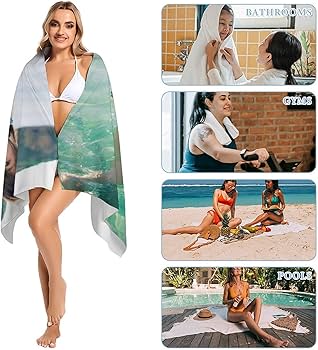 Amazon｜for 有村架純 バスタオル ビーチタオル タオル スポーツタオル