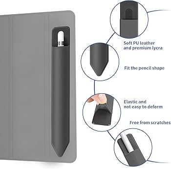 Amazon.com: 2 Pack Pencil Sleeve Compatible with Apple Pencil 1st