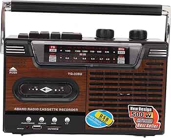 Amazon | CD ラジオ カセット プレーヤー、レトロ ラジカセ カセット