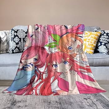 Amazon｜五等分の花嫁 (1) 毛布 シングル ブランケット 春夏秋冬用