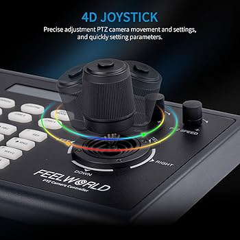 Amazon.com: FEELWORLD KBC10 PTZ Camera Controller with Joystick